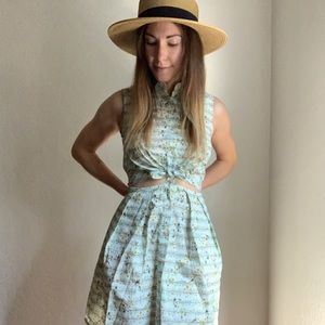 Samantha Pleet Spring Tie Dress